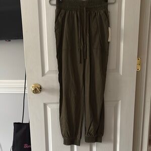 Olive Green Jogger Pants